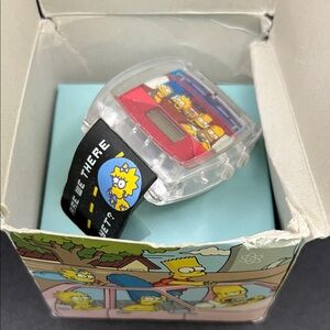 The Simpsons Family Drive Talking Watch with Box
